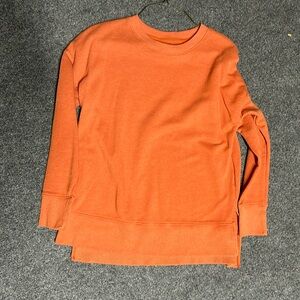 Time & Tru split waist sweater